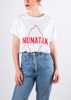 Camiseta Nunatak (blanca)